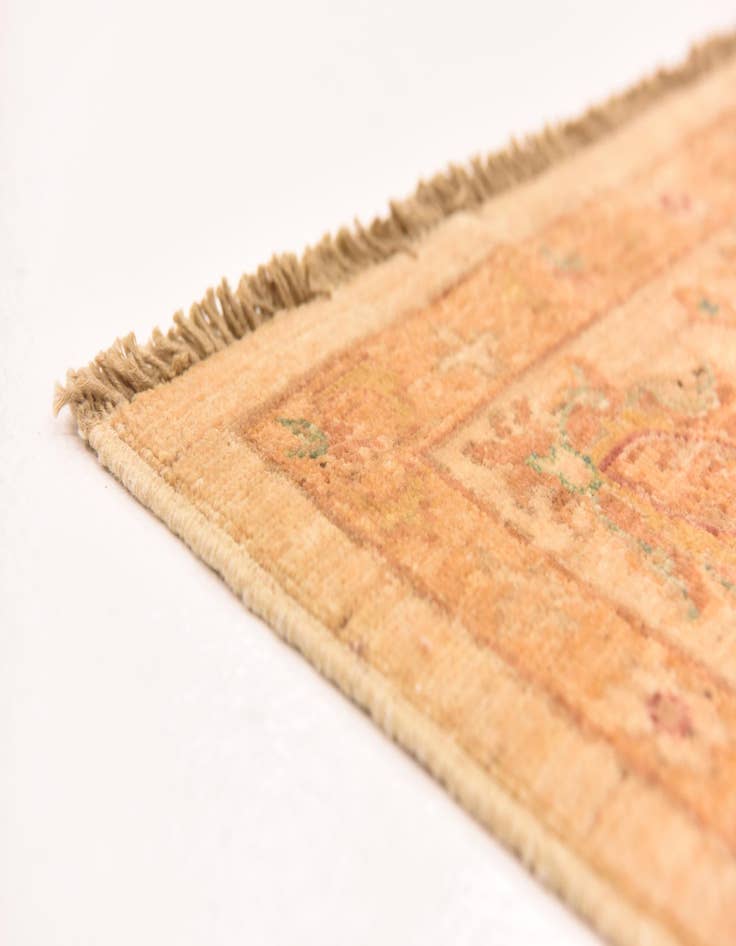 Detail image of 5' 8 x 7' 11  Hand Knotted Peshawar Ziegler Rug