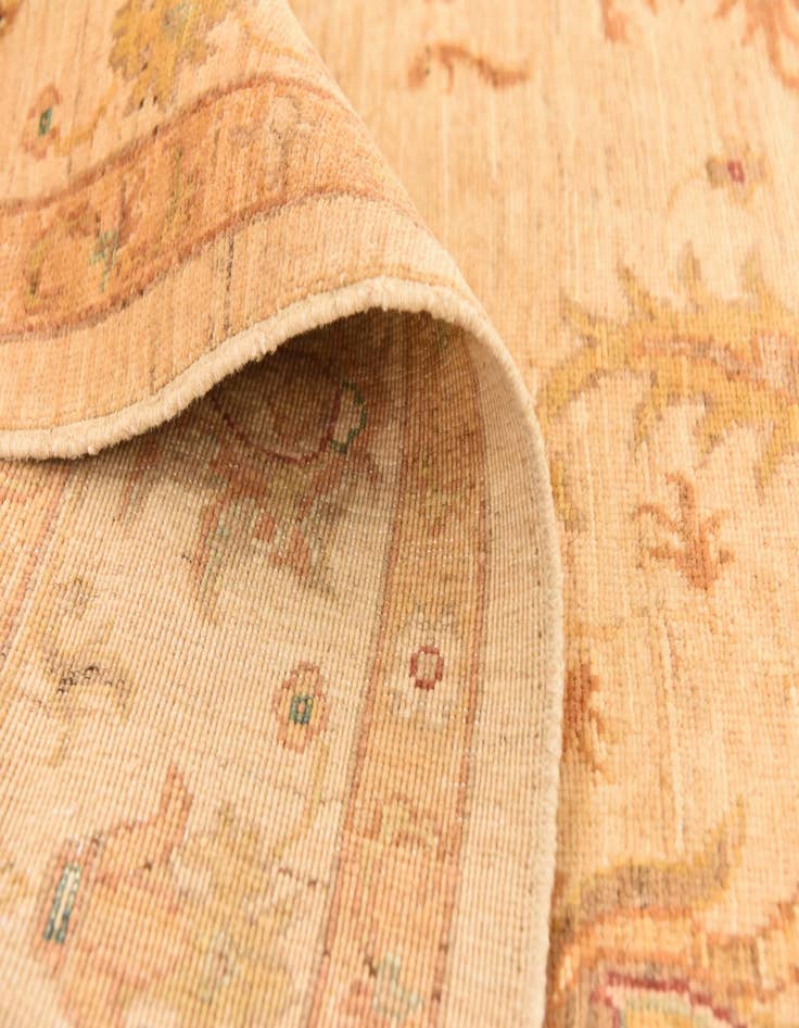 Detail image of 5' 8 x 7' 11  Hand Knotted Peshawar Ziegler Rug