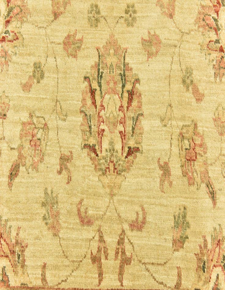 Detail image of 6' 6 x 9'  Hand Knotted Peshawar Ziegler Rug