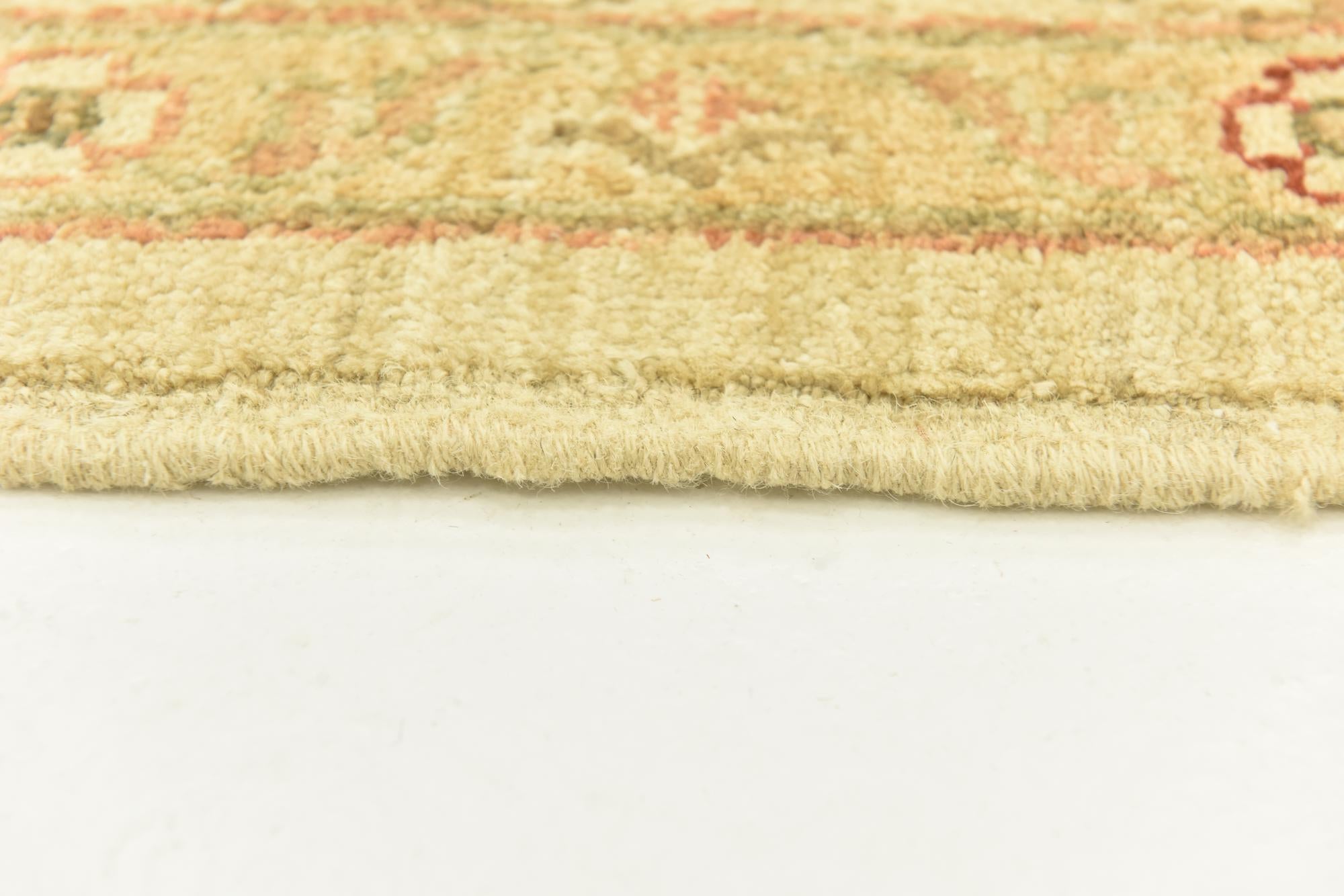6' 6 x 9' Hand Knotted Peshawar Ziegler Rug