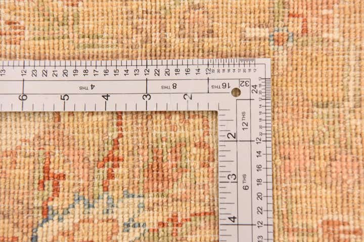 5' 9 x 8' 2 Hand Knotted Peshawar Ziegler Rug