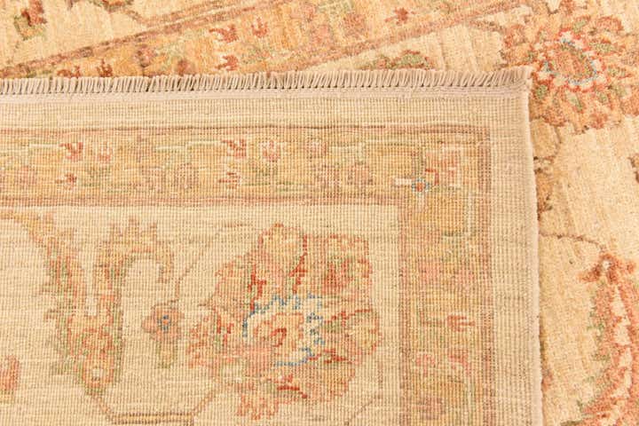 5' 9 x 8' 2 Hand Knotted Peshawar Ziegler Rug