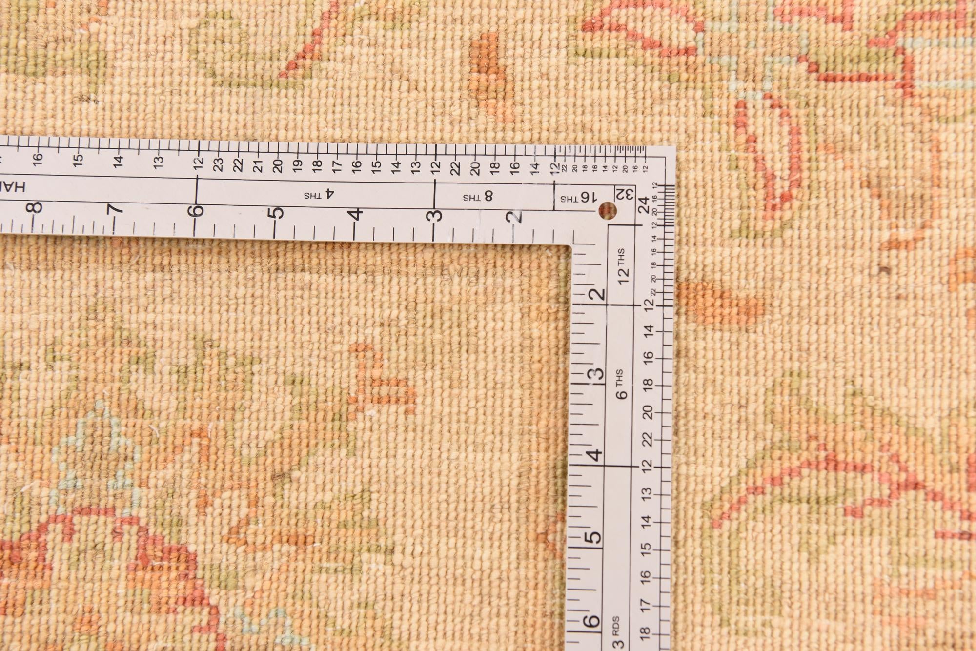 5' 8 x 7' 10 Hand Knotted Peshawar Ziegler Rug