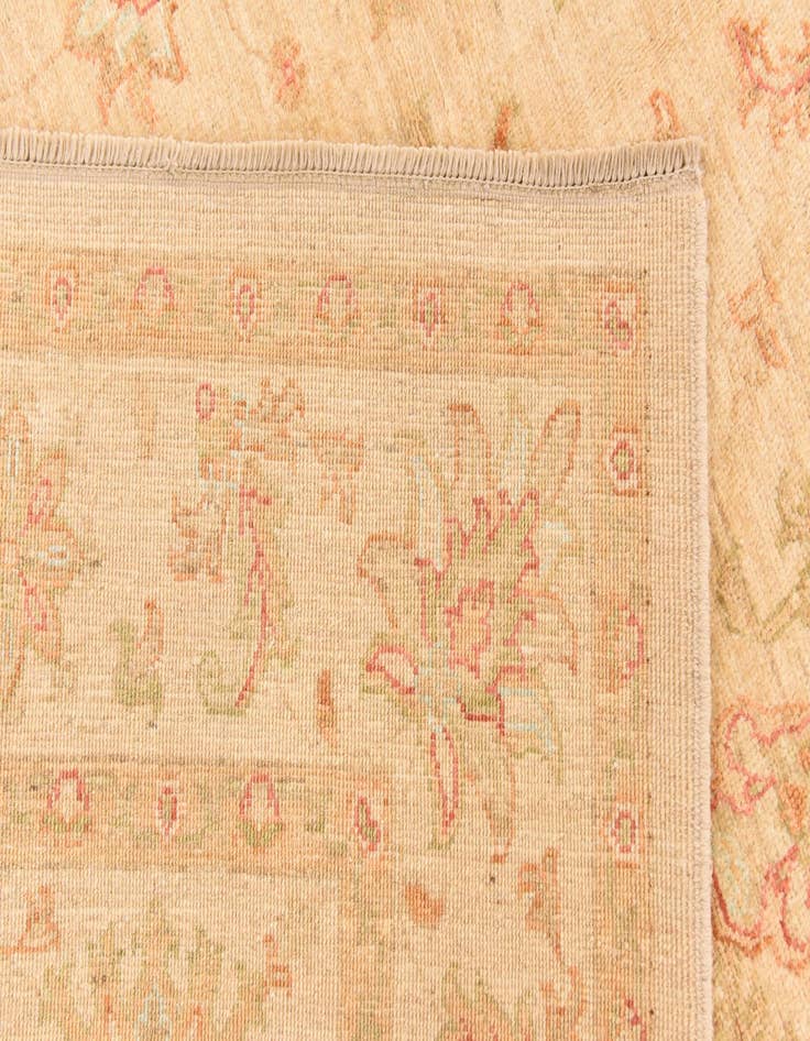 Detail image of 5' 8 x 7' 10  Hand Knotted Peshawar Ziegler Rug