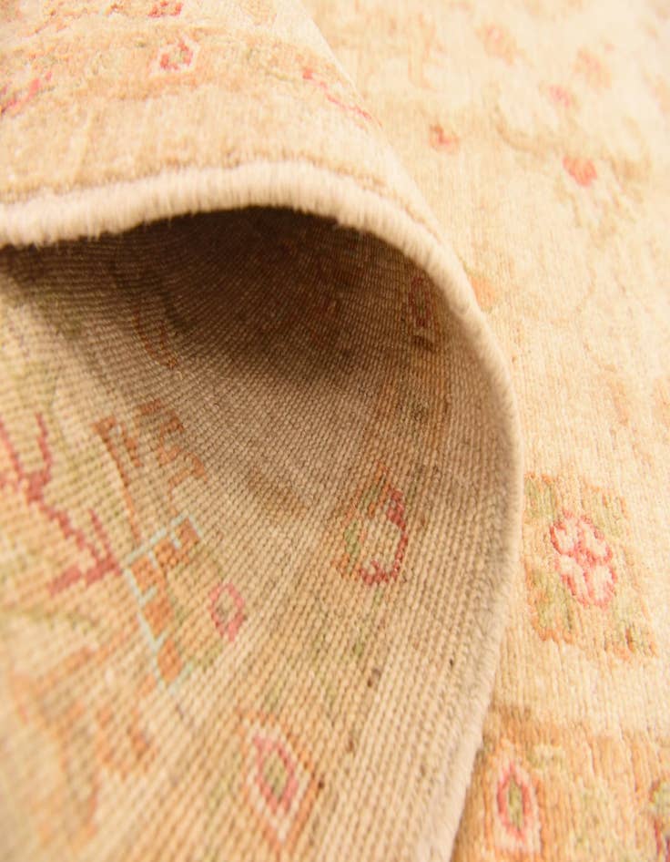 Detail image of 5' 8 x 7' 10  Hand Knotted Peshawar Ziegler Rug