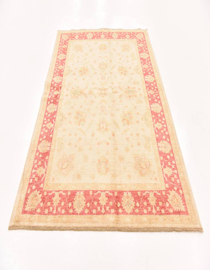 Detail image of 5' 8 x 7' 9  Hand Knotted Peshawar Ziegler Rug