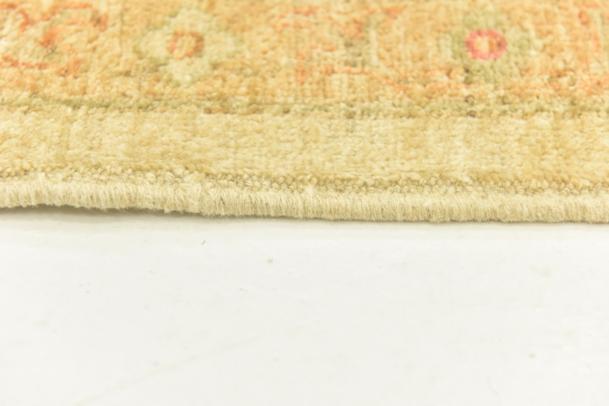 6' 8 x 9' 7 Hand Knotted Peshawar Ziegler Rug