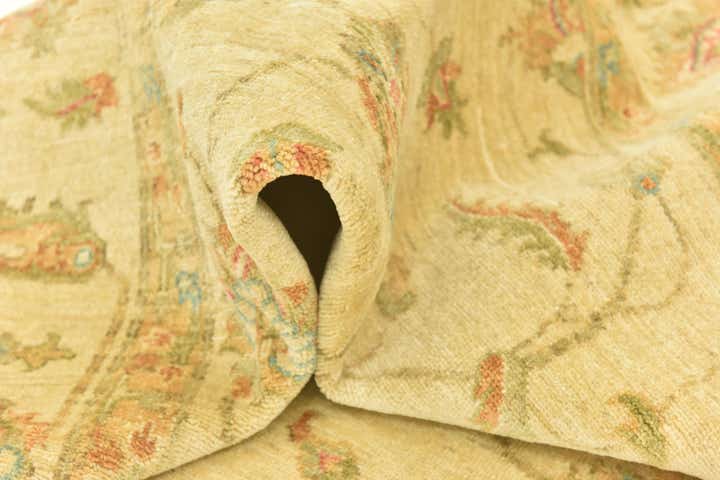 6' 7 x 9' 7 Hand Knotted Peshawar Ziegler Rug