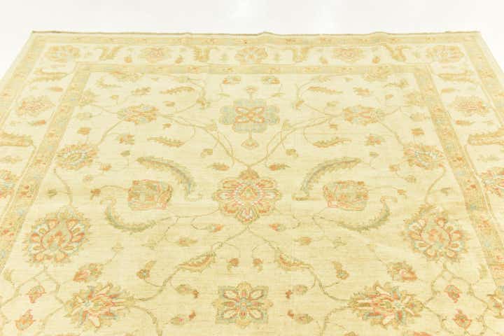 6' 7 x 9' 7 Hand Knotted Peshawar Ziegler Rug