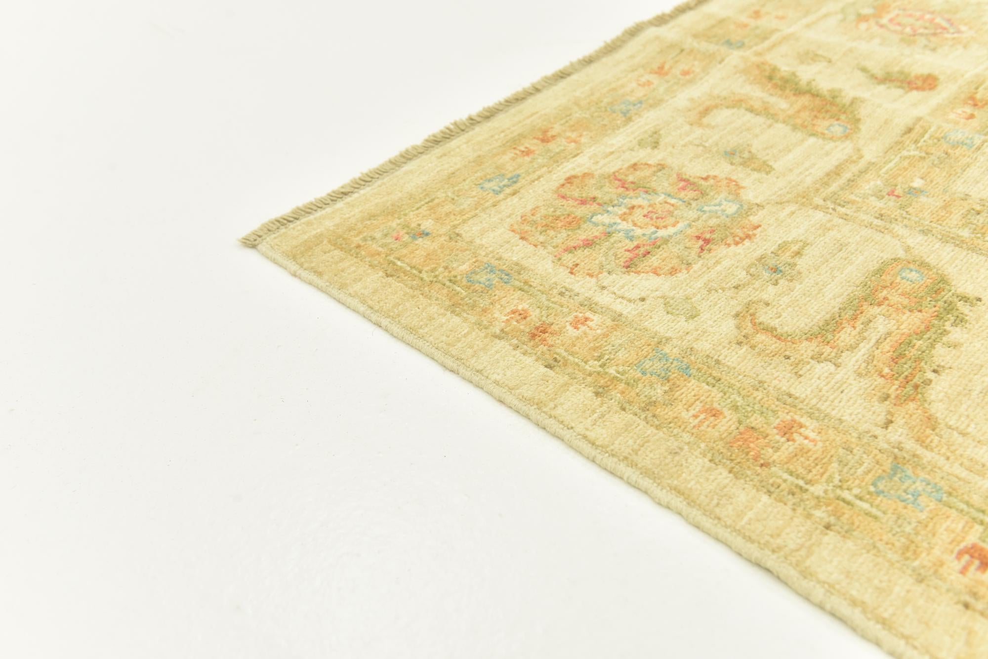 6' 7 x 9' 7 Hand Knotted Peshawar Ziegler Rug