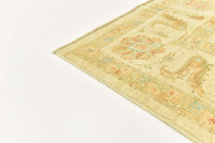 6' 7 x 9' 7 Hand Knotted Peshawar Ziegler Rug