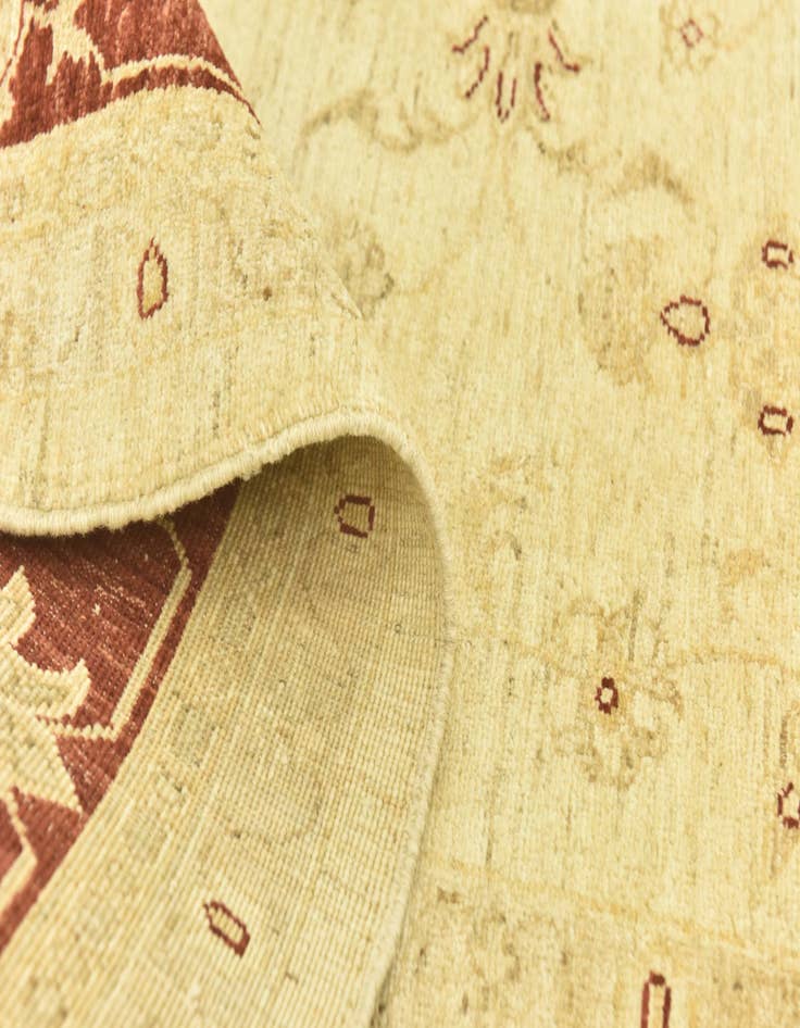 Detail image of 7' 1 x 9' 5  Hand Knotted Peshawar Ziegler Rug