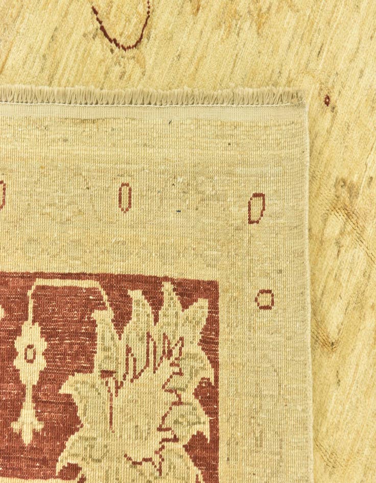 Detail image of 7' 1 x 9' 5  Hand Knotted Peshawar Ziegler Rug