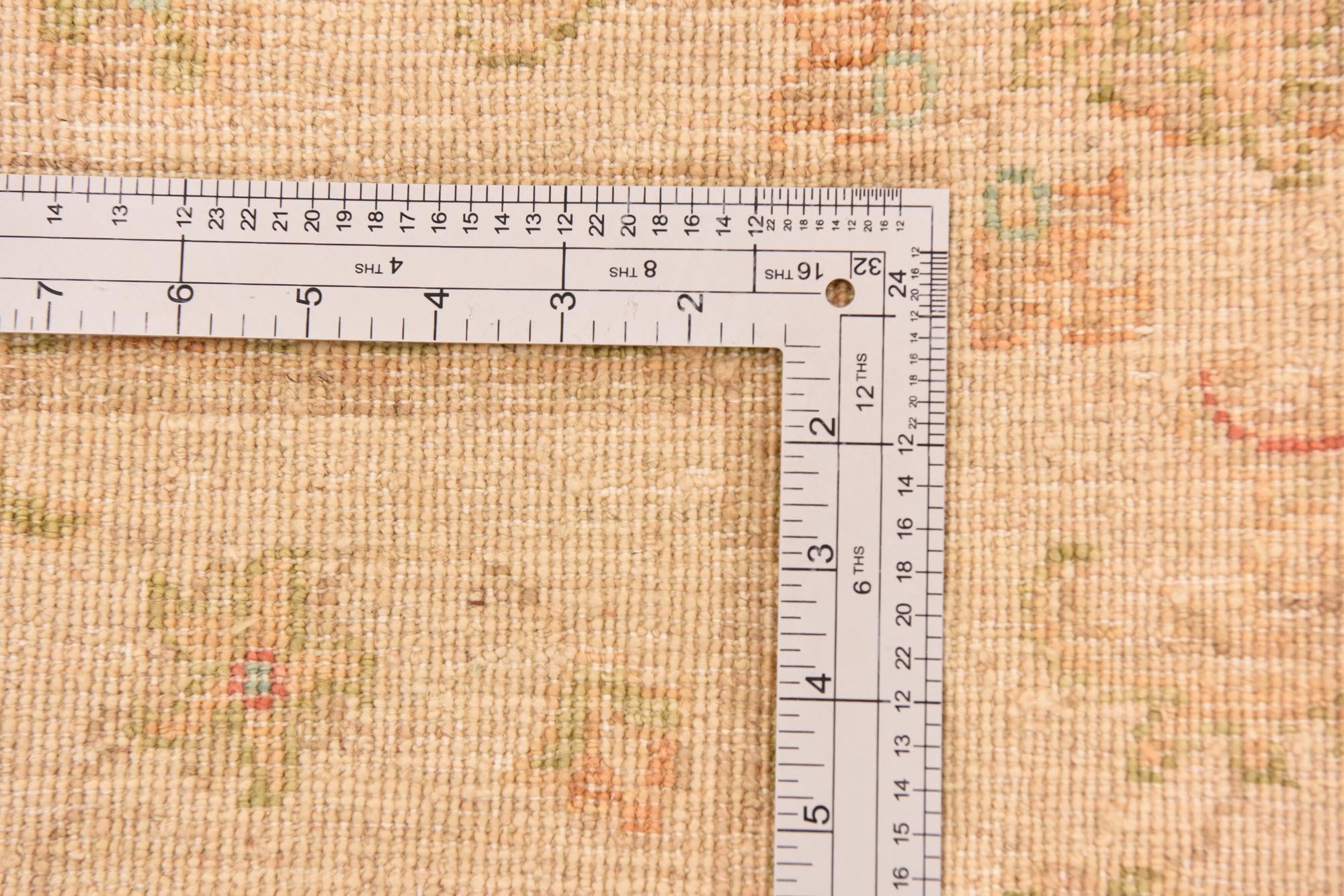 5' 7 x 7' 9 Hand Knotted Peshawar Ziegler Rug