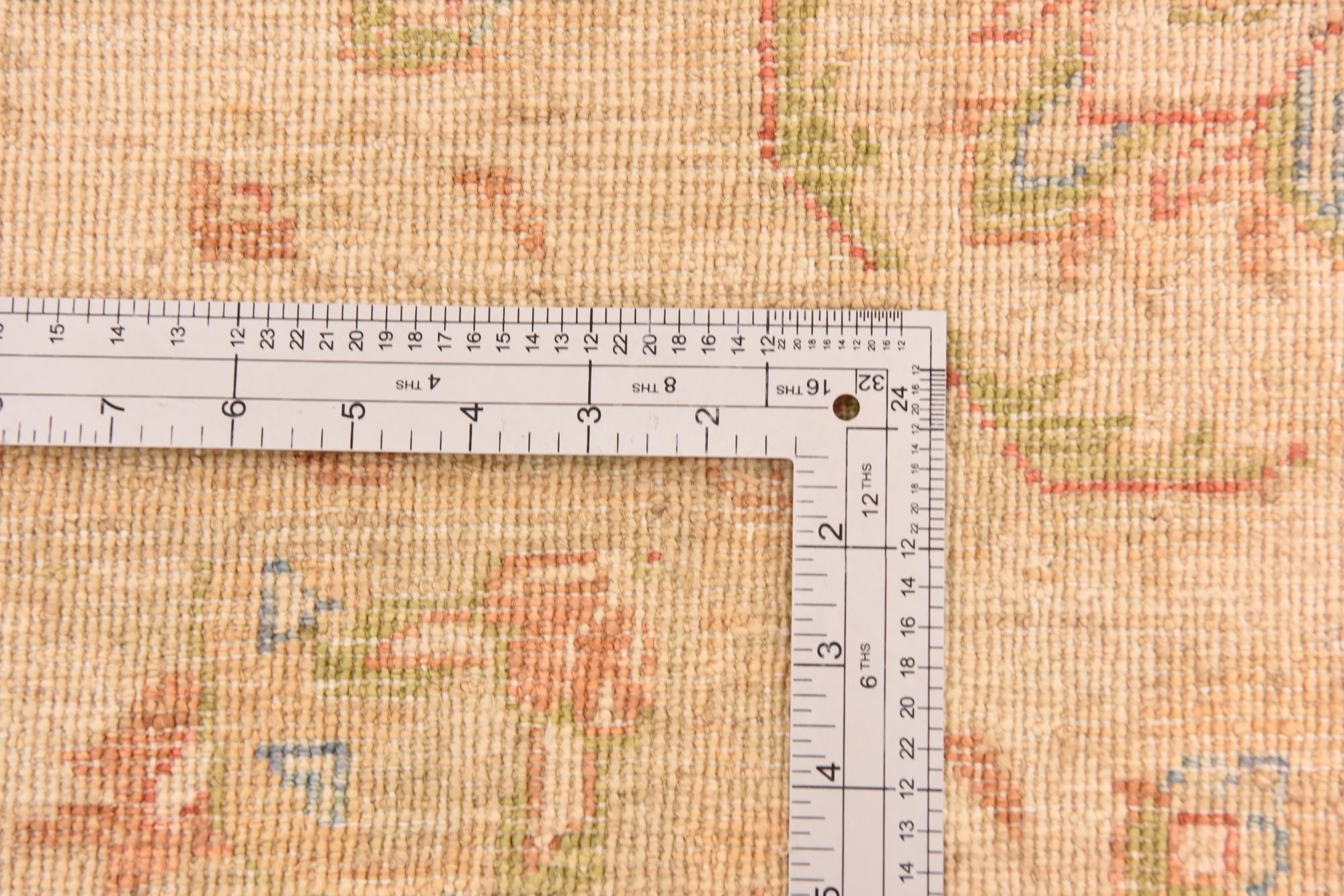5' 6 x 7' 9 Hand Knotted Peshawar Ziegler Rug
