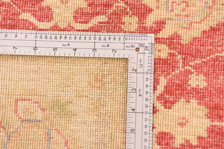 4' 1 x 5' 9 Hand Knotted Peshawar Ziegler Rug
