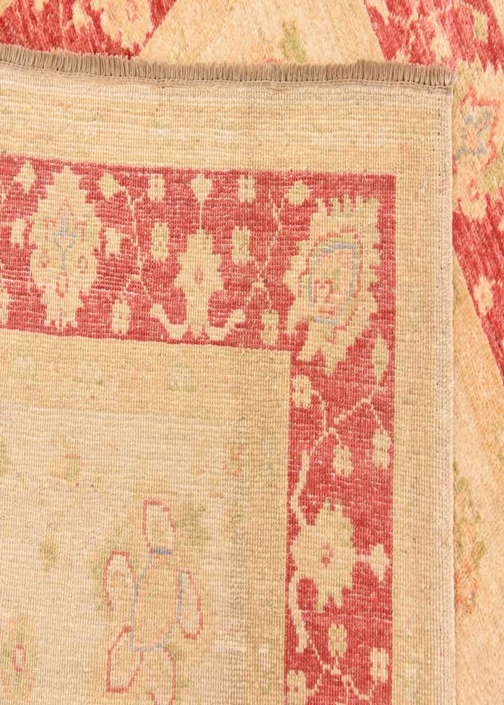 4' 1 x 5' 9 Hand Knotted Peshawar Ziegler Rug