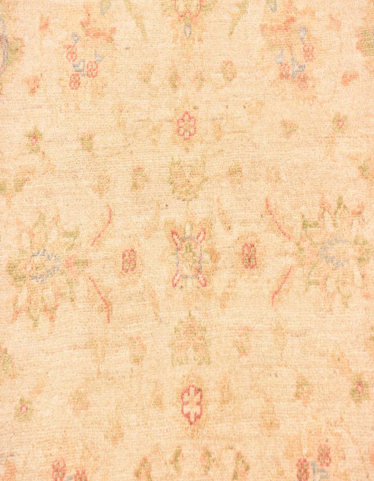 Detail image of 4' 1 x 5' 9 Hand Knotted Peshawar Ziegler Rug