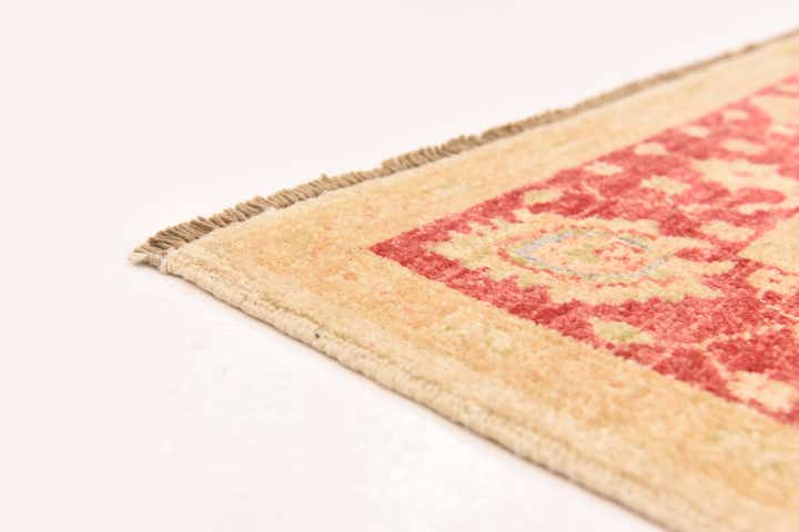 4' 1 x 5' 9 Hand Knotted Peshawar Ziegler Rug