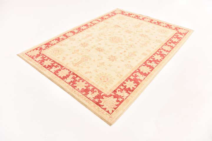 180cm x 240cm Noué main Peshawar Ziegler Tapis