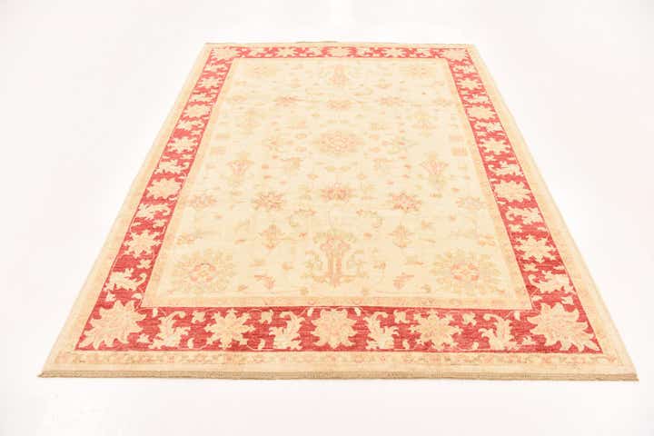180cm x 240cm Noué main Peshawar Ziegler Tapis