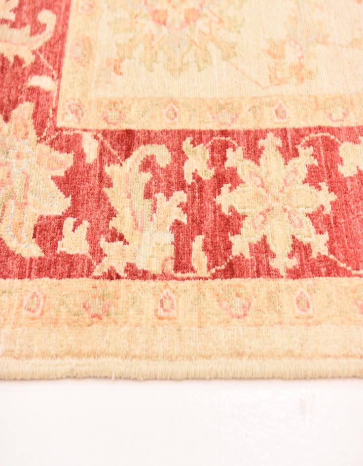 Detail image of 5' 10 x 7' 11  Hand Knotted Peshawar Ziegler Rug