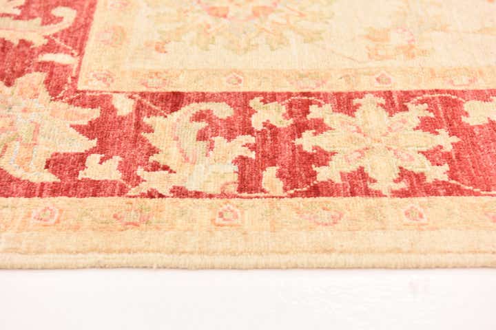 180cm x 240cm Noué main Peshawar Ziegler Tapis