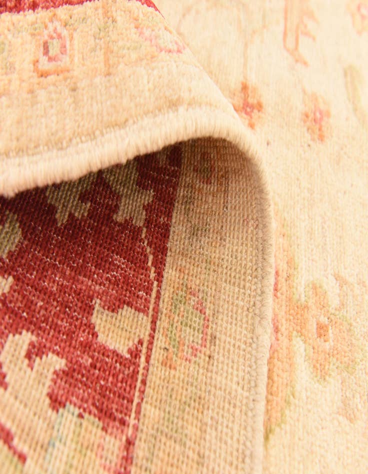 Detail image of 5' 10 x 7' 11  Hand Knotted Peshawar Ziegler Rug