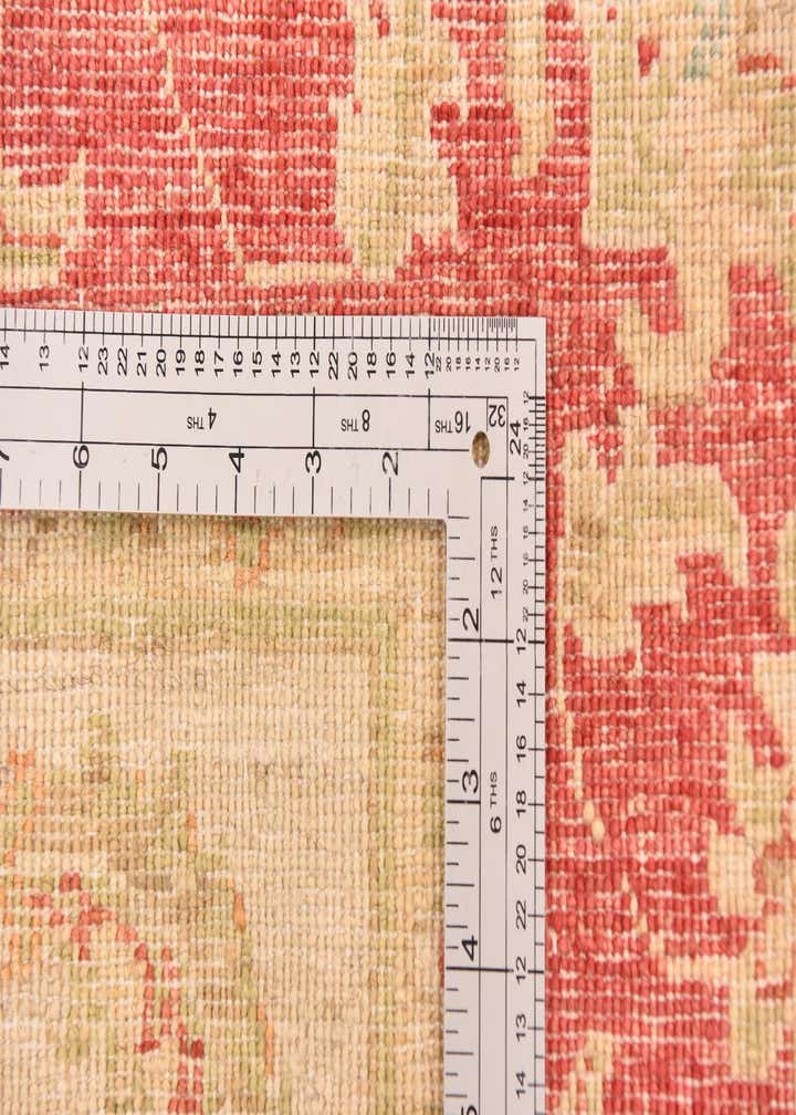 6' 7 x 8' 1 Hand Knotted Peshawar Ziegler Rug