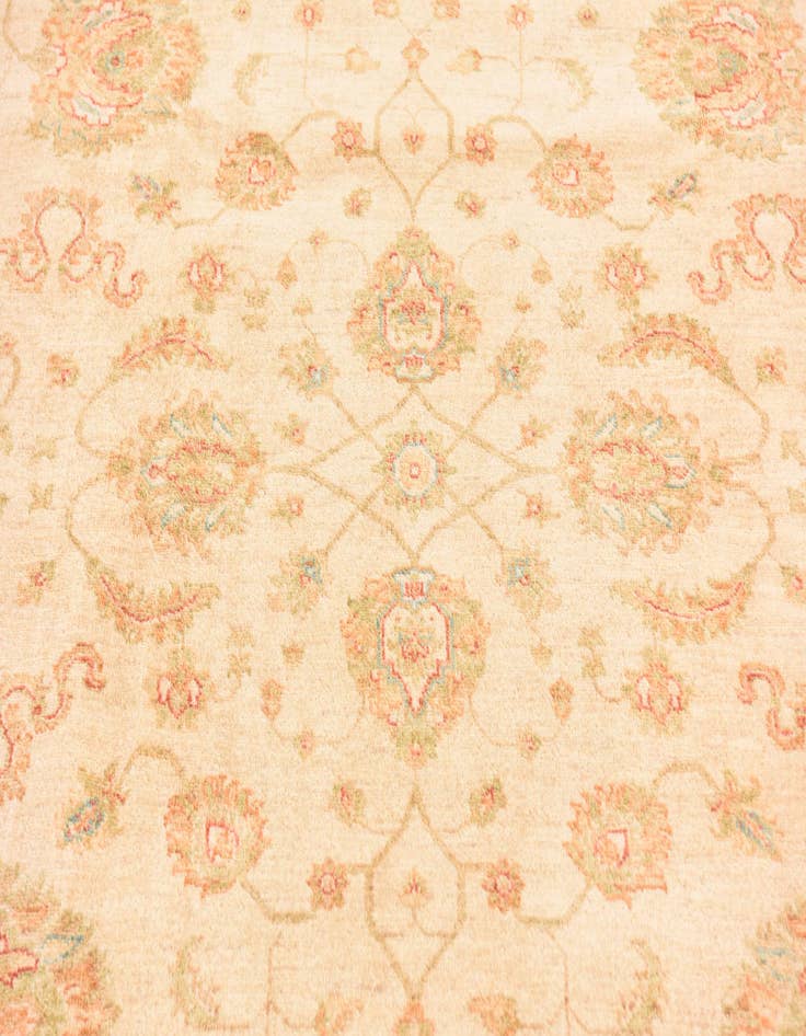 Detail image of 6' 7 x 8' 1 Hand Knotted Peshawar Ziegler Rug