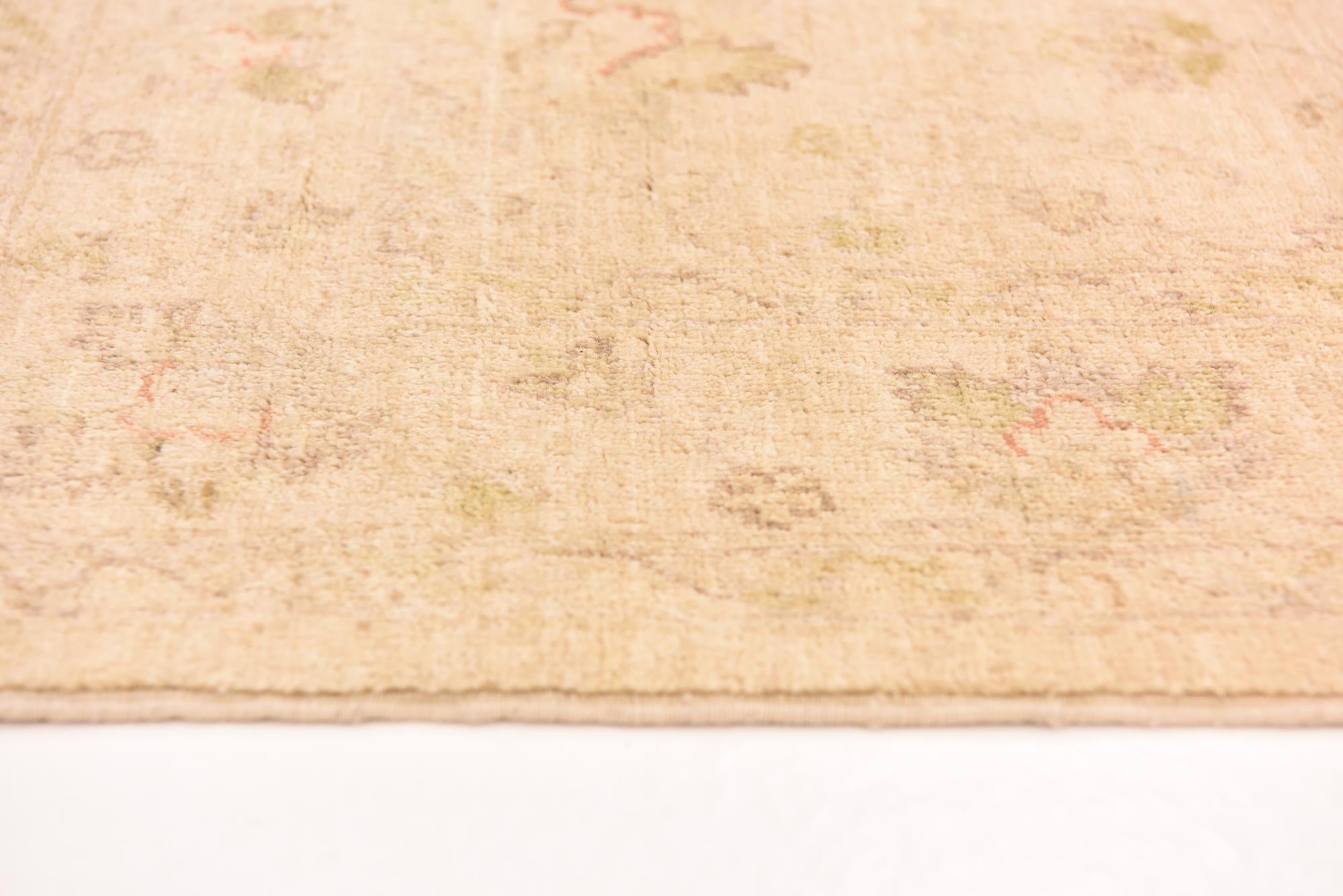 4' x 6' 1 Hand Knotted Peshawar Ziegler Rug