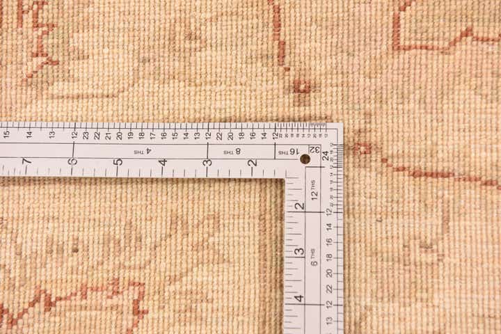 4' x 6' Hand Knotted Peshawar Ziegler Rug