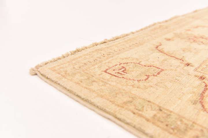 4' x 6' Hand Knotted Peshawar Ziegler Rug