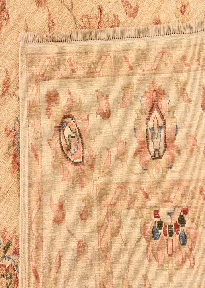 4' x 6' Hand Knotted Peshawar Ziegler Rug