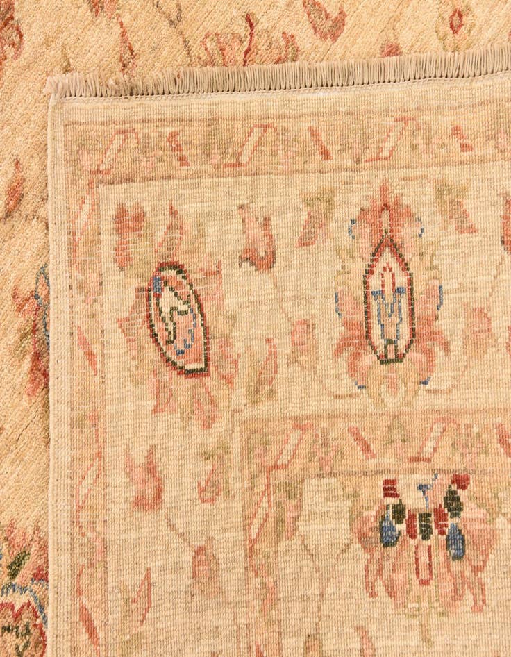 Detail image of 4' x 6'  Hand Knotted Peshawar Ziegler Rug