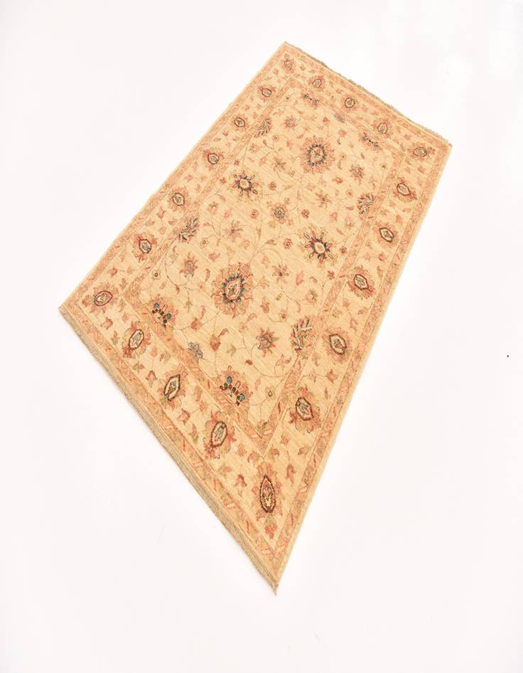 Detail image of 4' x 6'  Hand Knotted Peshawar Ziegler Rug