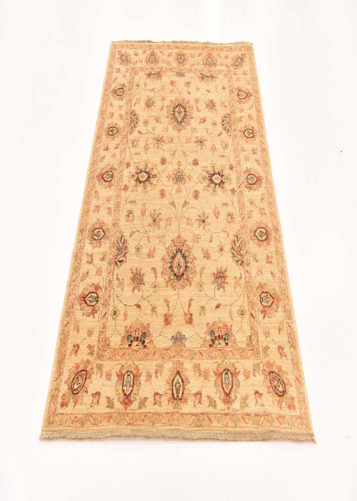 4' x 6' Hand Knotted Peshawar Ziegler Rug
