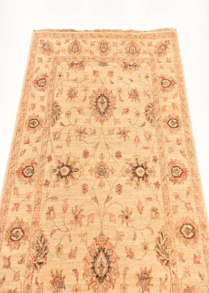 4' x 6' Hand Knotted Peshawar Ziegler Rug