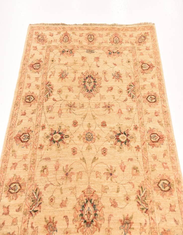 Detail image of 4' x 6' Hand Knotted Peshawar Ziegler Rug