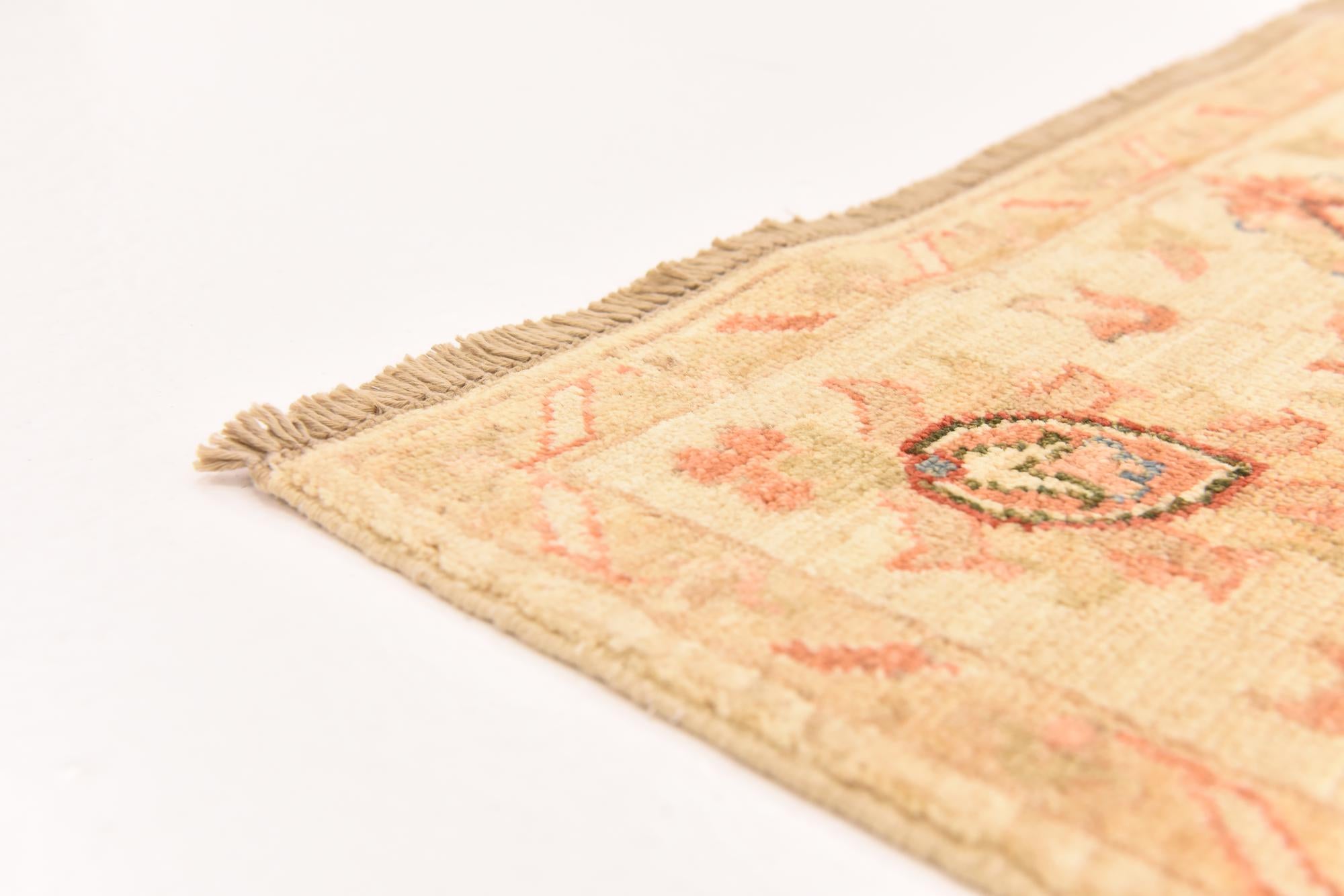 4' x 6' Hand Knotted Peshawar Ziegler Rug