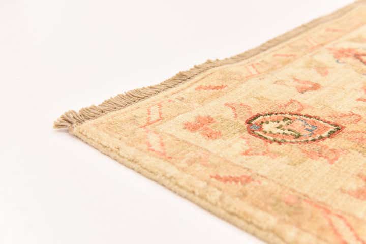 4' x 6' Hand Knotted Peshawar Ziegler Rug