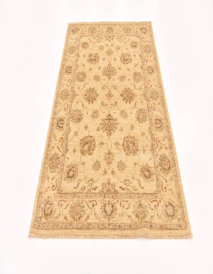 Detail image of 4' 1 x 6'  Hand Knotted Peshawar Ziegler Rug