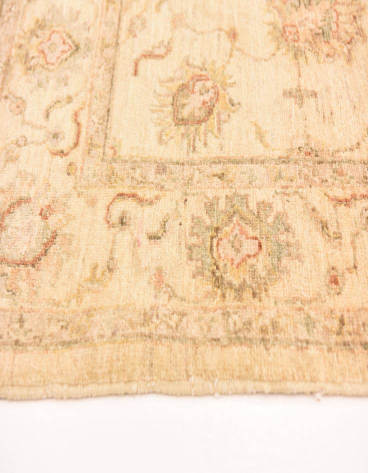 Detail image of 4' 1 x 6'  Hand Knotted Peshawar Ziegler Rug