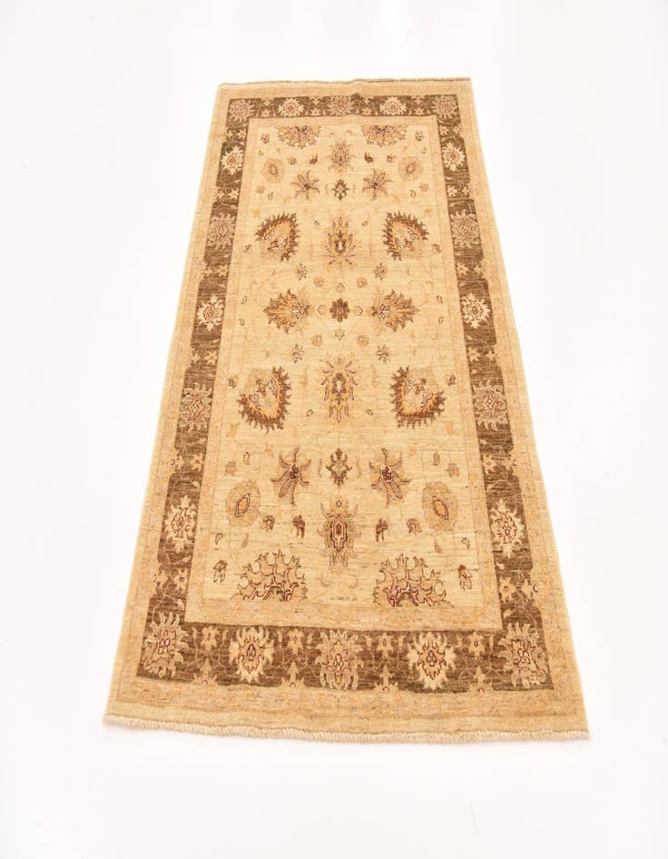 Detail image of 4' x 5' 8 Hand Knotted Peshawar Ziegler Rug