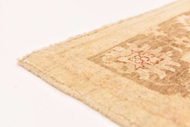 4' x 5' 8 Hand Knotted Peshawar Ziegler Rug