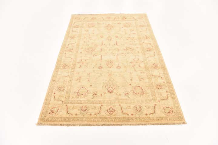 120cm x 190cm Hand Knotted Peshawar Ziegler Rug