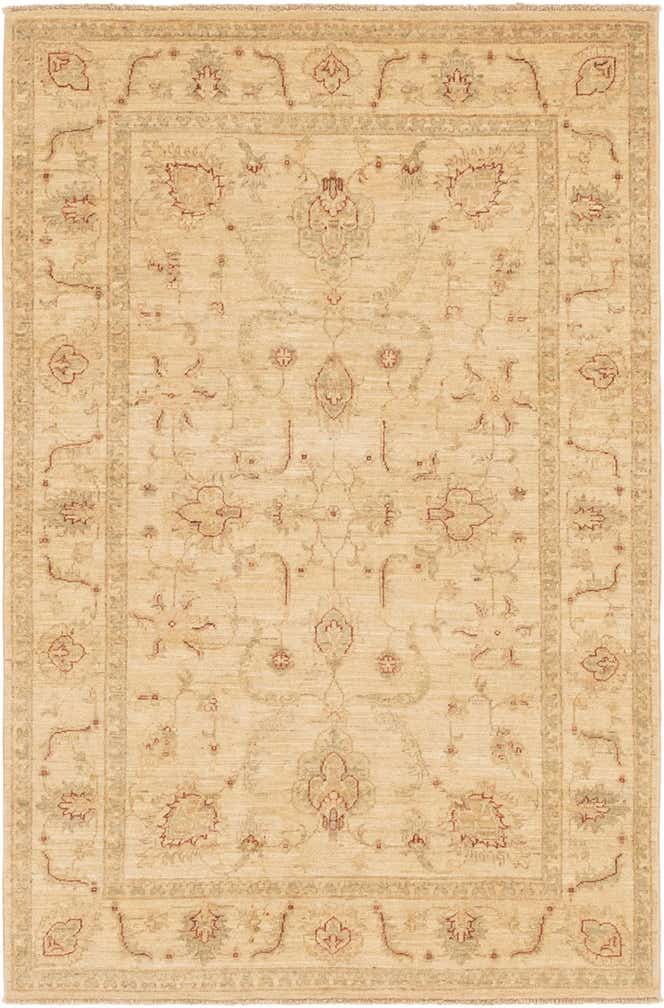 120cm x 190cm Hand Knotted Peshawar Ziegler Rug