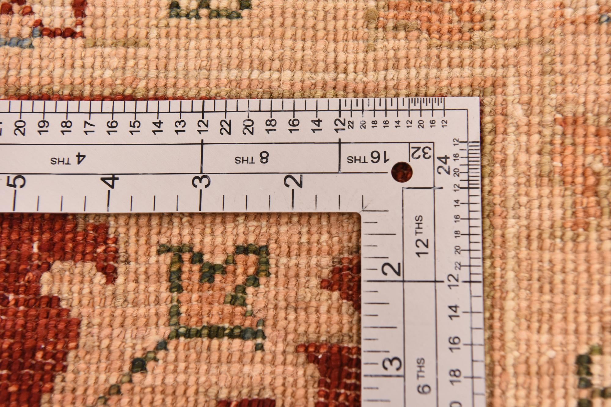 13' x 19' 1 Hand Knotted Peshawar Ziegler Rug