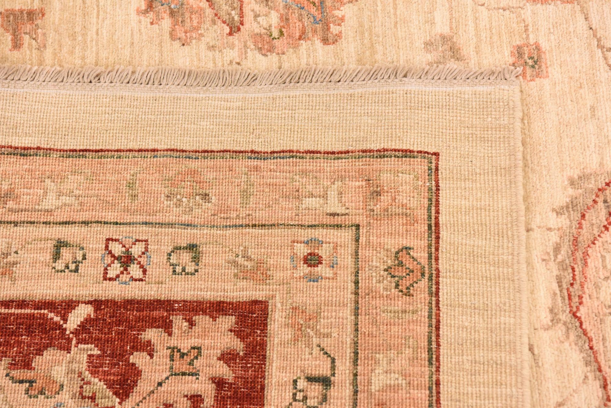 13' x 19' 1 Hand Knotted Peshawar Ziegler Rug