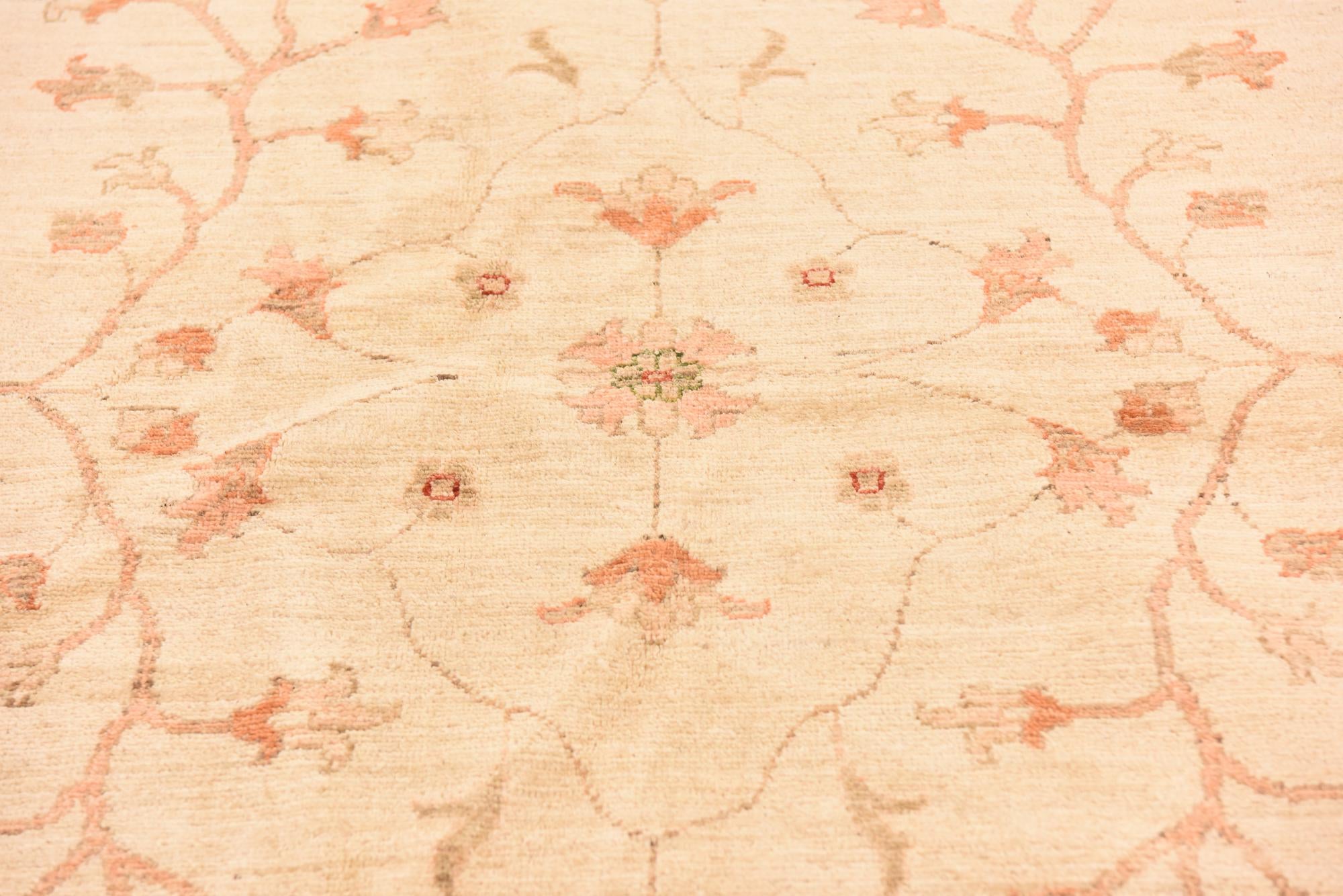 13' x 19' 1 Hand Knotted Peshawar Ziegler Rug